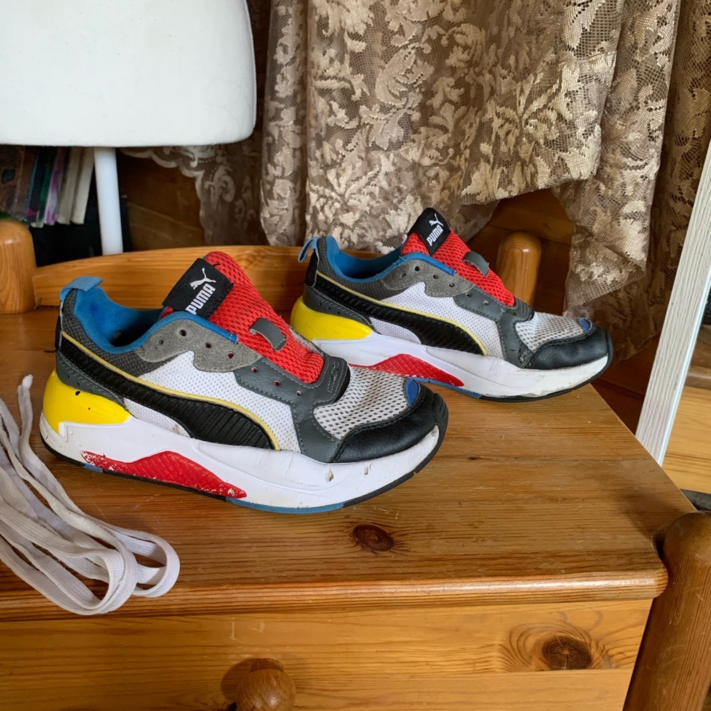 Puma Kids Sneakers - Red, Yellow,‎ Black, Blue